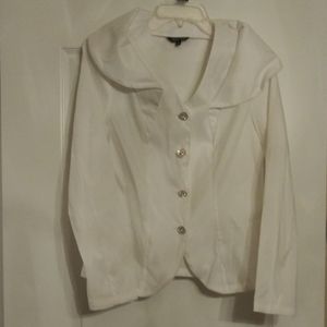 Samuel Dong Collared Button Down Top M